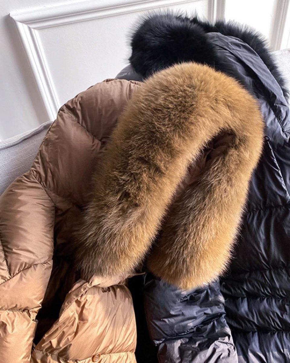 【高品質】【動画あり】ボリュームリアルファー付きロングダウンジャケット 2色展開 - select store mirror me【高品質】【動画あり】ボリュームリアルファー付きロングダウンジャケット 2色展開152089641mirror meselect store mirror me152089641ブロンズ S