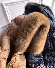 【高品質】【動画あり】ボリュームリアルファー付きロングダウンジャケット 2色展開 - select store mirror me【高品質】【動画あり】ボリュームリアルファー付きロングダウンジャケット 2色展開152089641mirror meselect store mirror me152089641ブロンズ S