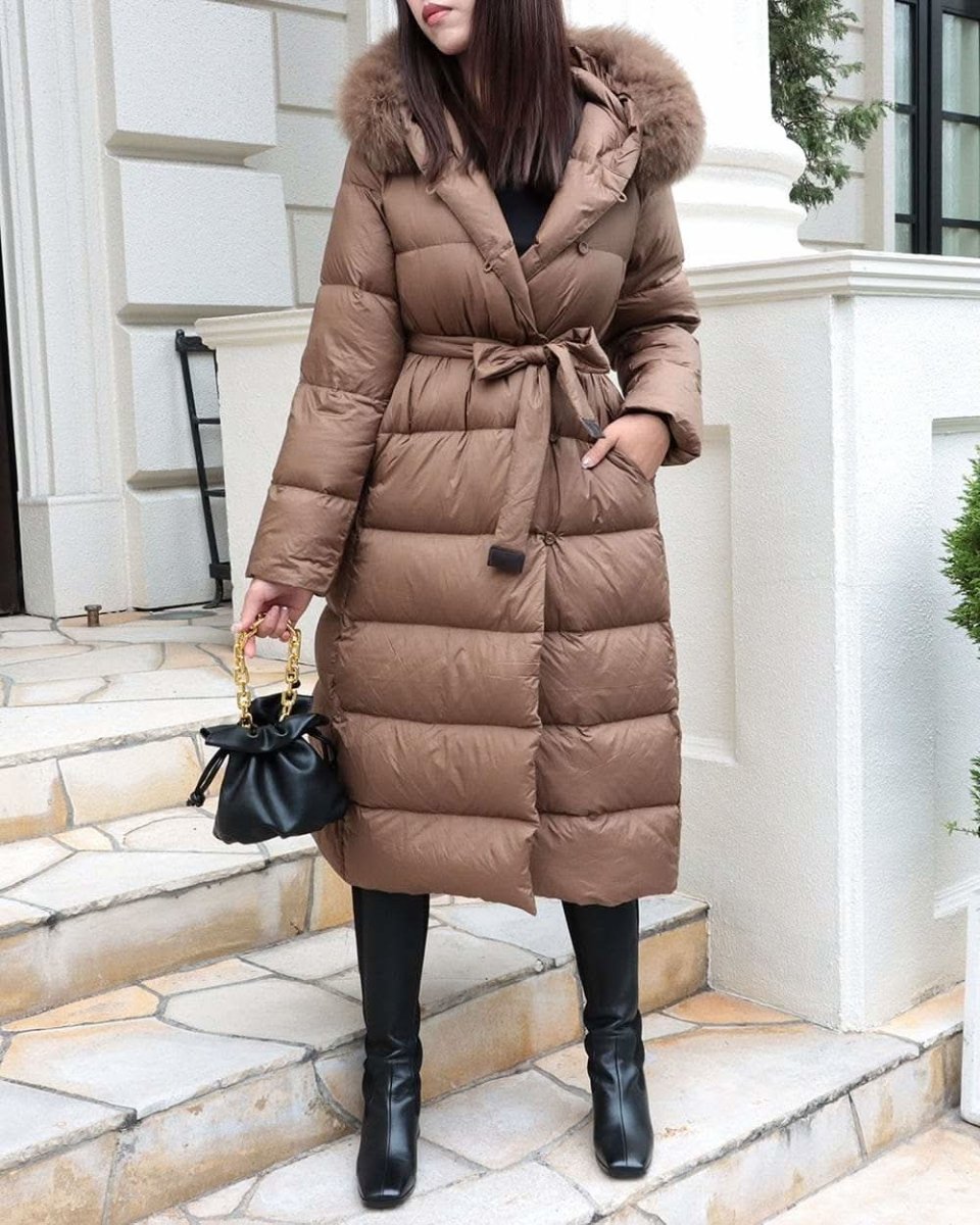 【高品質】【動画あり】ボリュームリアルファー付きロングダウンジャケット 2色展開 - select store mirror me【高品質】【動画あり】ボリュームリアルファー付きロングダウンジャケット 2色展開152089641mirror meselect store mirror me152089641ブロンズ S