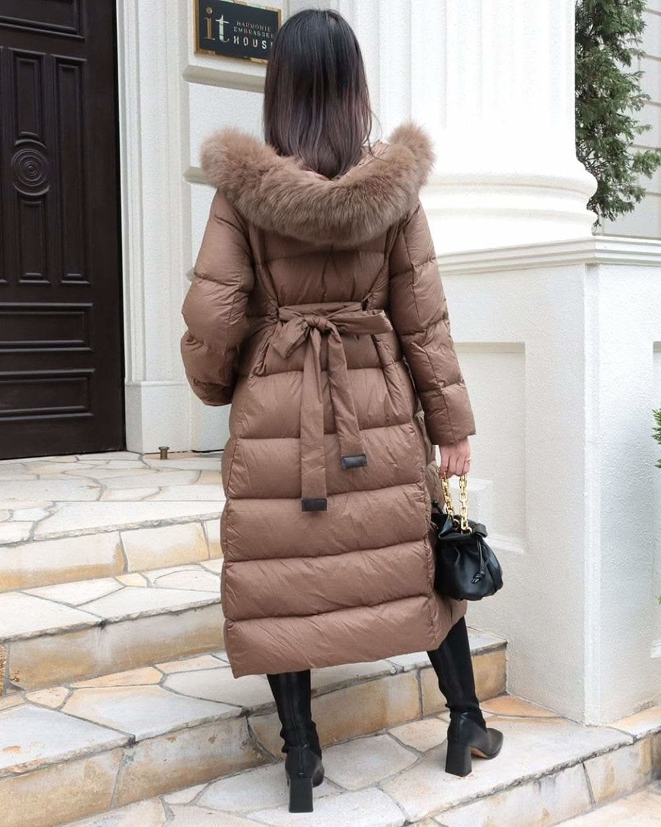 【高品質】【動画あり】ボリュームリアルファー付きロングダウンジャケット 2色展開 - select store mirror me【高品質】【動画あり】ボリュームリアルファー付きロングダウンジャケット 2色展開152089641mirror meselect store mirror me152089641ブロンズ S