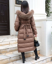 【高品質】【動画あり】ボリュームリアルファー付きロングダウンジャケット 2色展開 - select store mirror me【高品質】【動画あり】ボリュームリアルファー付きロングダウンジャケット 2色展開152089641mirror meselect store mirror me152089641ブロンズ S