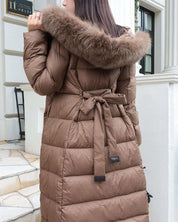 【高品質】【動画あり】ボリュームリアルファー付きロングダウンジャケット 2色展開 - select store mirror me【高品質】【動画あり】ボリュームリアルファー付きロングダウンジャケット 2色展開152089641mirror meselect store mirror me152089641ブロンズ S