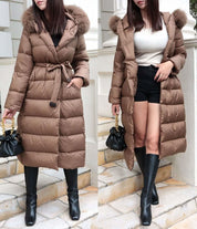 【高品質】【動画あり】ボリュームリアルファー付きロングダウンジャケット 2色展開 - select store mirror me【高品質】【動画あり】ボリュームリアルファー付きロングダウンジャケット 2色展開152089641mirror meselect store mirror me152089641ブロンズ S