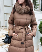 【高品質】【動画あり】ボリュームリアルファー付きロングダウンジャケット 2色展開 - select store mirror me【高品質】【動画あり】ボリュームリアルファー付きロングダウンジャケット 2色展開152089641mirror meselect store mirror me152089641ブロンズ S