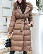 【高品質】【動画あり】ボリュームリアルファー付きロングダウンジャケット 2色展開 - select store mirror me【高品質】【動画あり】ボリュームリアルファー付きロングダウンジャケット 2色展開152089641mirror meselect store mirror me152089641ブロンズ S