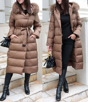 【高品質】【動画あり】ボリュームリアルファー付きロングダウンジャケット 2色展開 - select store mirror me【高品質】【動画あり】ボリュームリアルファー付きロングダウンジャケット 2色展開152089641mirror meselect store mirror me152089641ブロンズ S