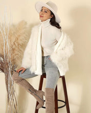 【動画あり】リブニット切り替えボリュームファーコート 2色展開 - select store mirror me【動画あり】リブニット切り替えボリュームファーコート 2色展開152259171mirror meselect store mirror me152259171ホワイト S