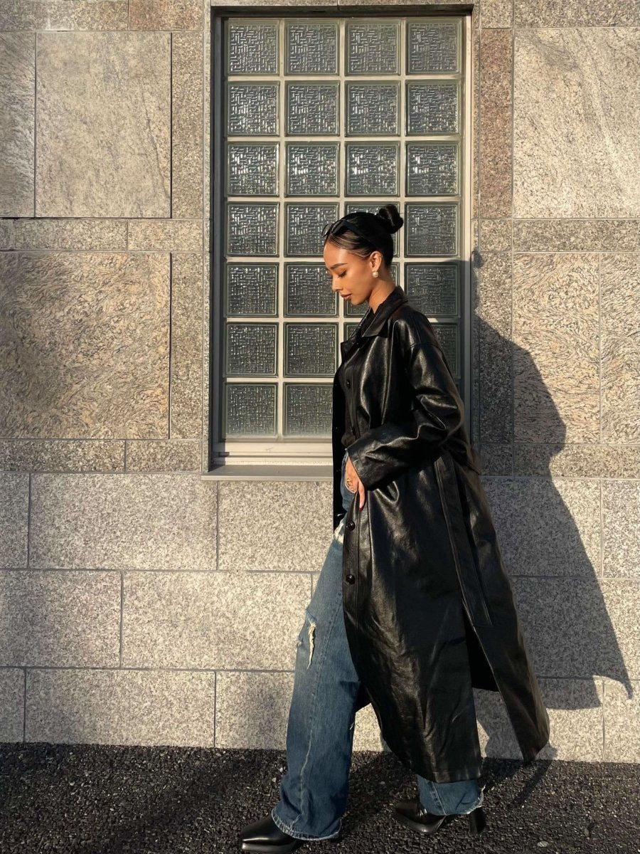 <インスタグラマー様ご愛用>【動画あり】ステンカラーウエストベルトレザーコート 2色展開 - select store mirror me<インスタグラマー様ご愛用>【動画あり】ステンカラーウエストベルトレザーコート 2色展開157332796mirror meselect store mirror me157332796モスグリーン S