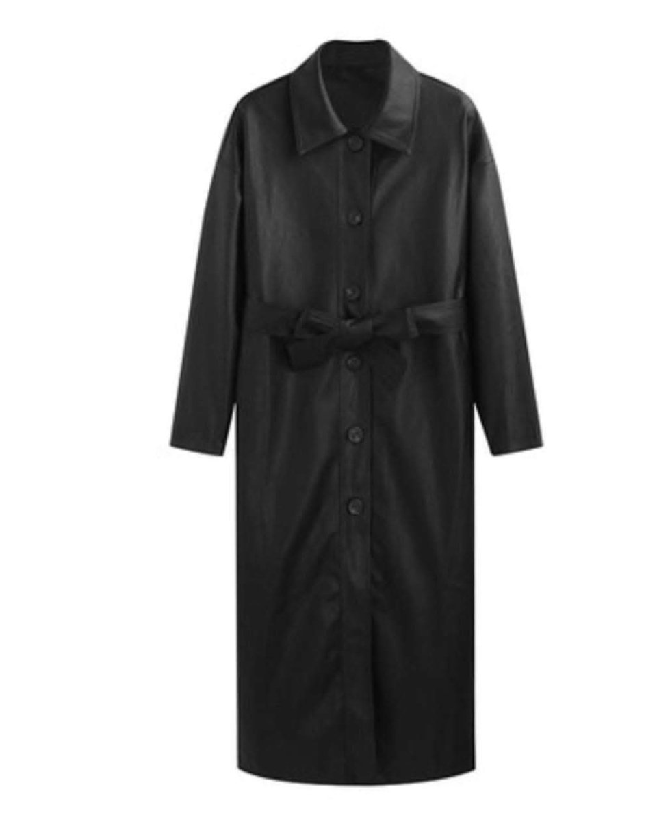 <インスタグラマー様ご愛用>【動画あり】ステンカラーウエストベルトレザーコート 2色展開 - select store mirror me<インスタグラマー様ご愛用>【動画あり】ステンカラーウエストベルトレザーコート 2色展開157332796mirror meselect store mirror me157332796モスグリーン S