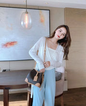 切り替えレザー巾着ショルダーバッグ 2色展開 - select store mirror me切り替えレザー巾着ショルダーバッグ 2色展開159790498mirror meselect store mirror me159790498ホワイト(小サイズ)