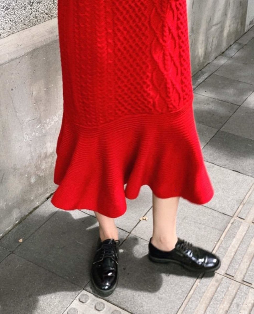 ケーブル編みマーメイドニットワンピース 2色展開 - select store mirror meケーブル編みマーメイドニットワンピース 2色展開159910805mirror meselect store mirror me159910805オフホワイト S