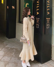 ケーブル編みマーメイドニットワンピース 2色展開 - select store mirror meケーブル編みマーメイドニットワンピース 2色展開159910805mirror meselect store mirror me159910805オフホワイト S