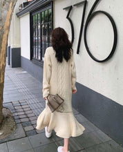 ケーブル編みマーメイドニットワンピース 2色展開 - select store mirror meケーブル編みマーメイドニットワンピース 2色展開159910805mirror meselect store mirror me159910805オフホワイト S