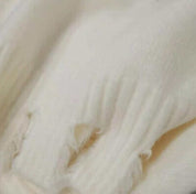 デザインカットダブルジップタートルニット 2色展開 - select store mirror meデザインカットダブルジップタートルニット 2色展開159943906mirror meselect store mirror me159943906ホワイト XS