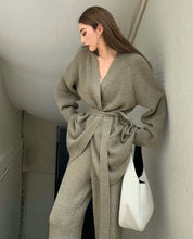 ロングカーディガン&ワイドパンツリブニットセットアップ 2色展開 - select store mirror meロングカーディガン&ワイドパンツリブニットセットアップ 2色展開159958662mirror meselect store mirror me159958662ホワイト