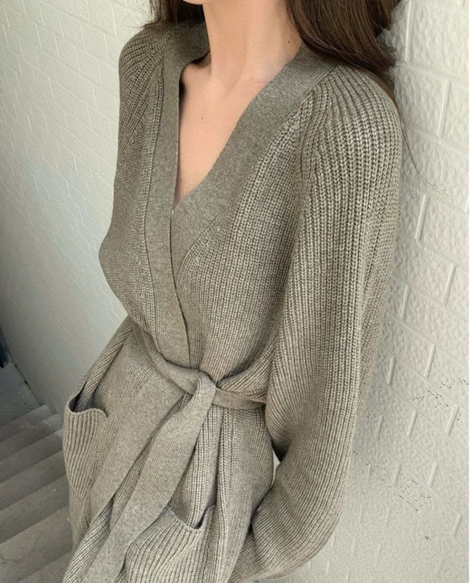 ロングカーディガン&ワイドパンツリブニットセットアップ 2色展開 - select store mirror meロングカーディガン&ワイドパンツリブニットセットアップ 2色展開159958662mirror meselect store mirror me159958662ホワイト