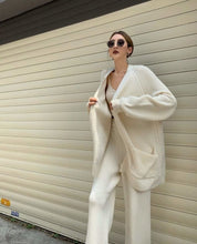 ロングカーディガン&ワイドパンツリブニットセットアップ 2色展開 - select store mirror meロングカーディガン&ワイドパンツリブニットセットアップ 2色展開159958662mirror meselect store mirror me159958662ホワイト