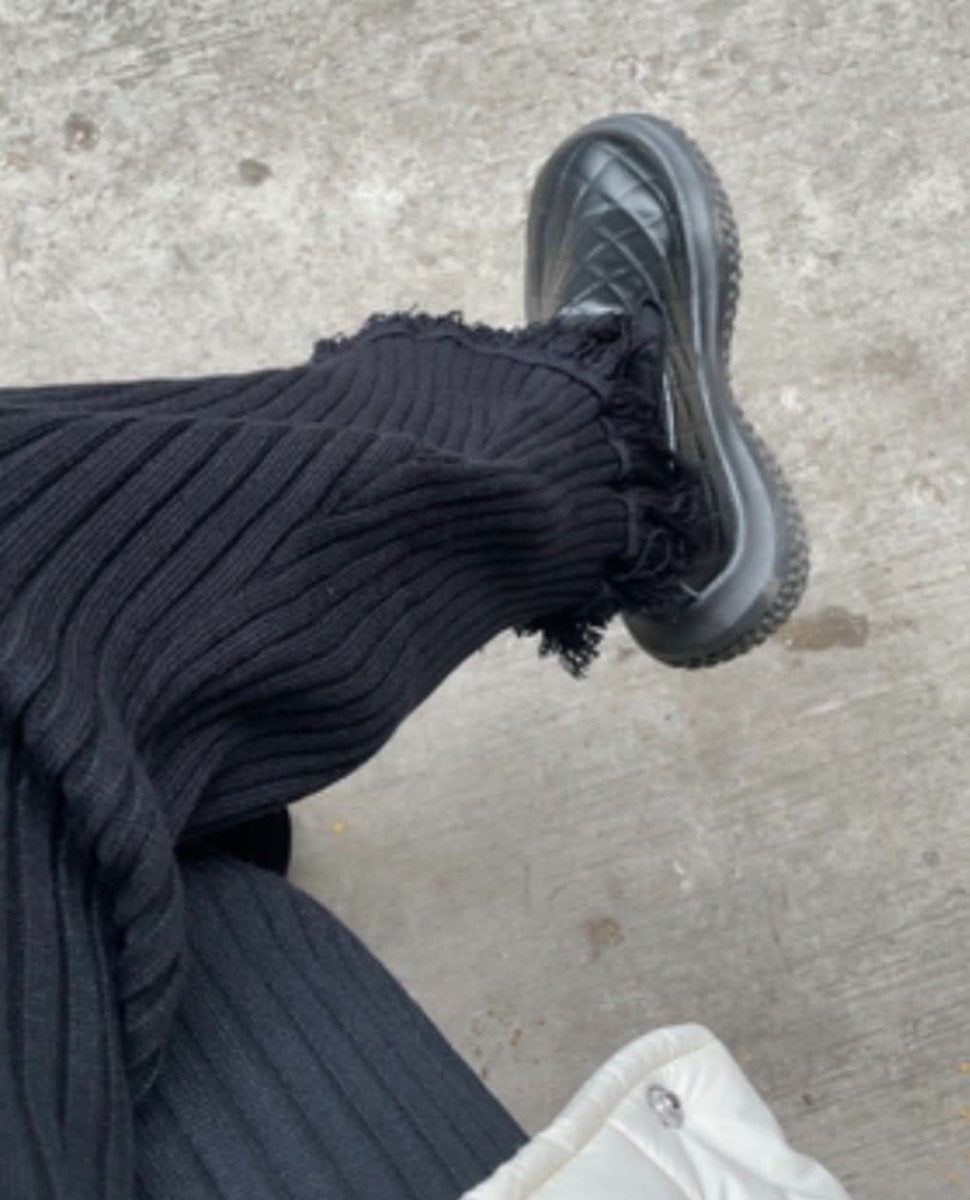 フリンジリブニットセンターラインパンツ 2色展開 - select store mirror meフリンジリブニットセンターラインパンツ 2色展開161111041mirror meselect store mirror me161111041ホワイト S