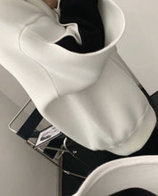 【動画あり】ダイバー素材デザインスリーブ上質ワイドトップス  2色展開 - select store mirror me【動画あり】ダイバー素材デザインスリーブ上質ワイドトップス  2色展開163142519mirror meselect store mirror me163142519ホワイトXS