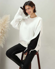 【動画あり】ダイバー素材デザインスリーブ上質ワイドトップス  2色展開 - select store mirror me【動画あり】ダイバー素材デザインスリーブ上質ワイドトップス  2色展開163142519mirror meselect store mirror me163142519ホワイトXS