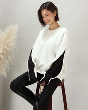 【動画あり】ダイバー素材デザインスリーブ上質ワイドトップス  2色展開 - select store mirror me【動画あり】ダイバー素材デザインスリーブ上質ワイドトップス  2色展開163142519mirror meselect store mirror me163142519ホワイトXS