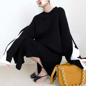 【動画あり】ダイバー素材デザインスリーブ上質ワイドトップス  2色展開 - select store mirror me【動画あり】ダイバー素材デザインスリーブ上質ワイドトップス  2色展開163142519mirror meselect store mirror me163142519ホワイトXS