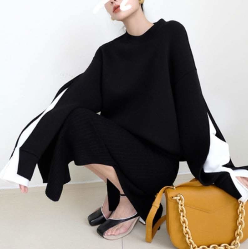 【動画あり】ダイバー素材デザインスリーブ上質ワイドトップス  2色展開 - select store mirror me【動画あり】ダイバー素材デザインスリーブ上質ワイドトップス  2色展開163142519mirror meselect store mirror me163142519ホワイトXS