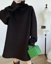 【上質コットン】タートルルーズネックスウェットワンピース 2色展開 - select store mirror me【上質コットン】タートルルーズネックスウェットワンピース 2色展開163198902mirror meselect store mirror me163198902グレー