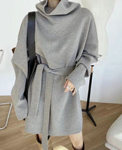 【上質コットン】タートルルーズネックスウェットワンピース 2色展開 - select store mirror me【上質コットン】タートルルーズネックスウェットワンピース 2色展開163198902mirror meselect store mirror me163198902グレー