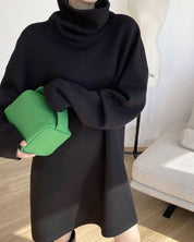 【上質コットン】タートルルーズネックスウェットワンピース 2色展開 - select store mirror me【上質コットン】タートルルーズネックスウェットワンピース 2色展開163198902mirror meselect store mirror me163198902グレー