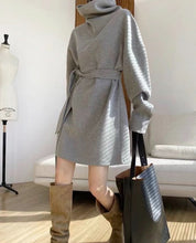 【上質コットン】タートルルーズネックスウェットワンピース 2色展開 - select store mirror me【上質コットン】タートルルーズネックスウェットワンピース 2色展開163198902mirror meselect store mirror me163198902グレー