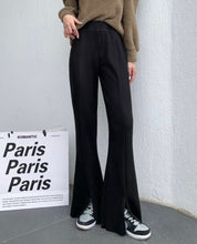 タックスリットハイウエストニットパンツ 2色展開 - select store mirror meタックスリットハイウエストニットパンツ 2色展開163466298mirror meselect store mirror me163466298グレー S