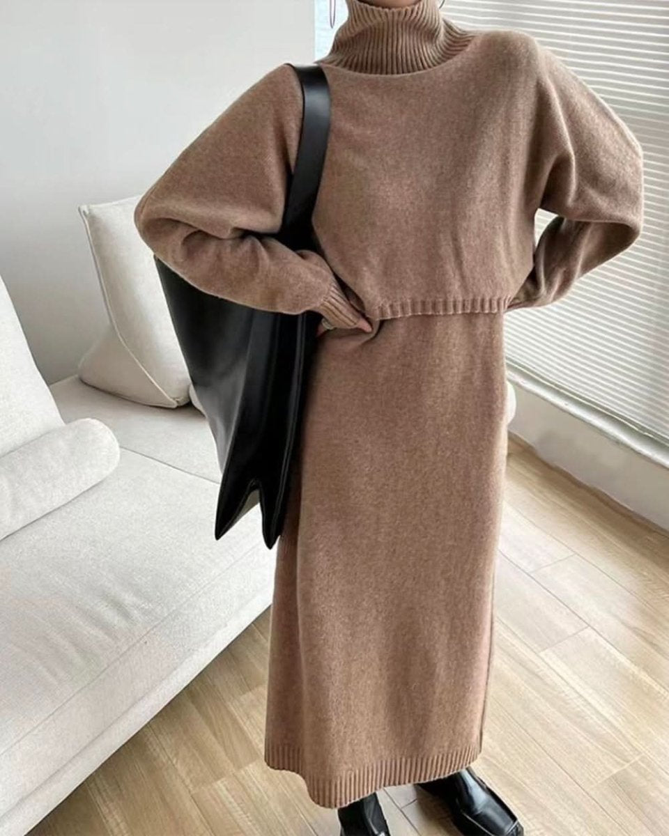 ショート丈ルーズトップス&ワンピースセットアップ 2色展開 - select store mirror meショート丈ルーズトップス&ワンピースセットアップ 2色展開163536464mirror meselect store mirror me163536464ベージュ