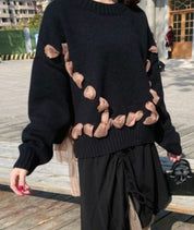 コントラスト編み込みリボンワイドショートニット 2色展開 - select store mirror meコントラスト編み込みリボンワイドショートニット 2色展開163660571mirror meselect store mirror me163660571グレー S