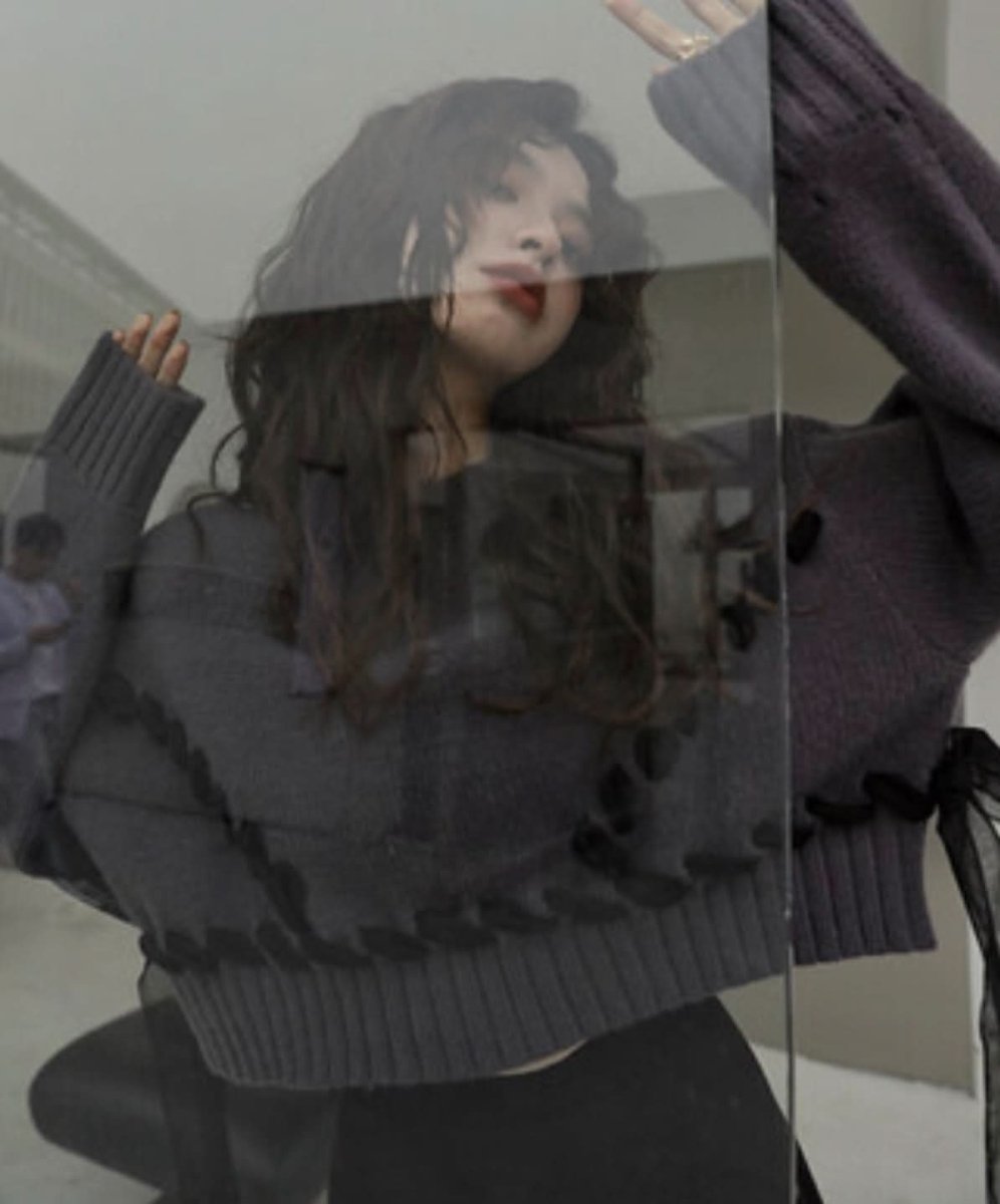 コントラスト編み込みリボンワイドショートニット 2色展開 - select store mirror meコントラスト編み込みリボンワイドショートニット 2色展開163660571mirror meselect store mirror me163660571グレー S