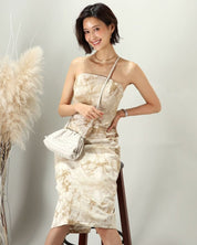 絞り染めデザインベアトップスリットワンピース 2色展開 - select store mirror me絞り染めデザインベアトップスリットワンピース 2色展開163820530mirror meselect store mirror me163820530ベージュ S