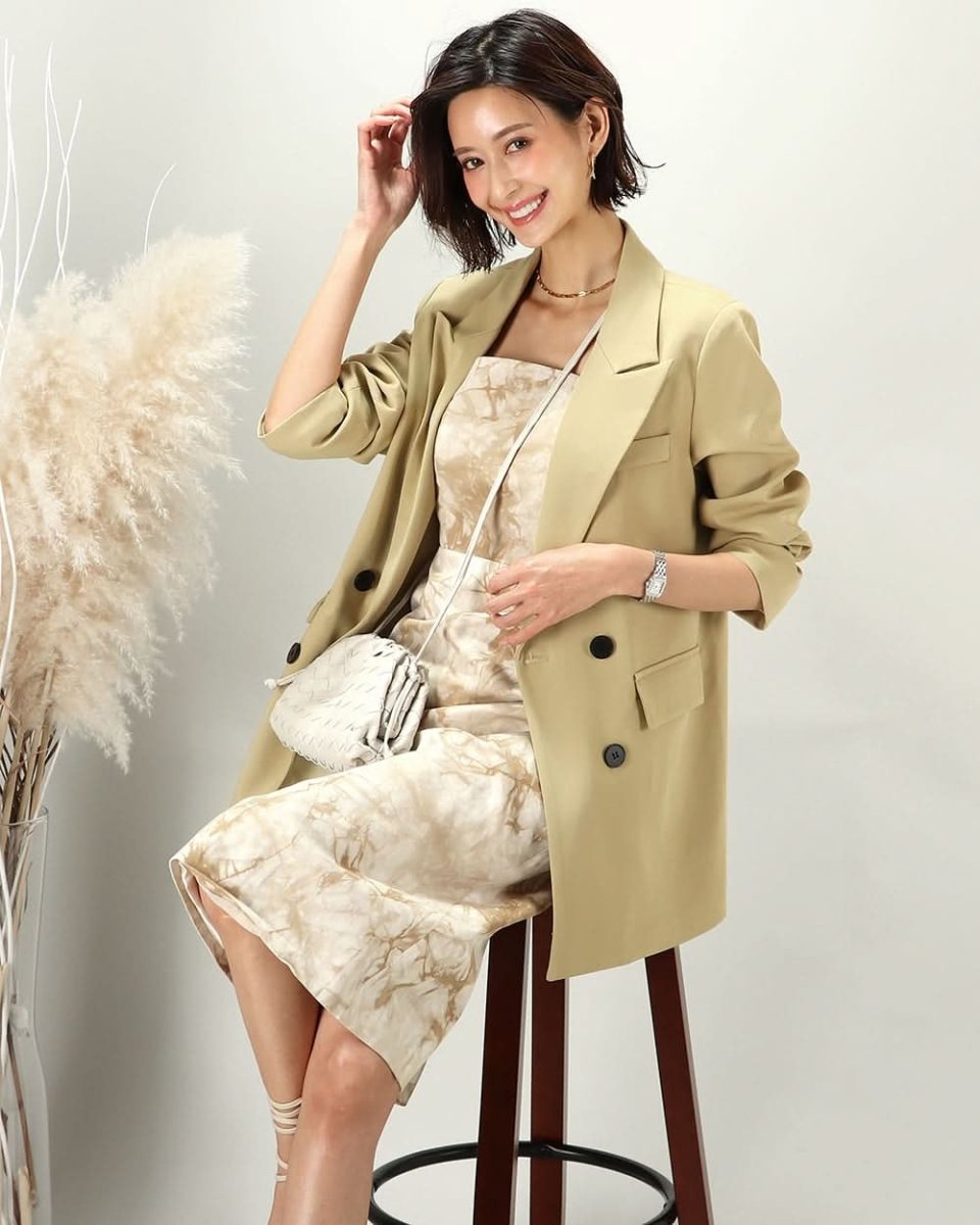 絞り染めデザインベアトップスリットワンピース 2色展開 - select store mirror me絞り染めデザインベアトップスリットワンピース 2色展開163820530mirror meselect store mirror me163820530ベージュ S