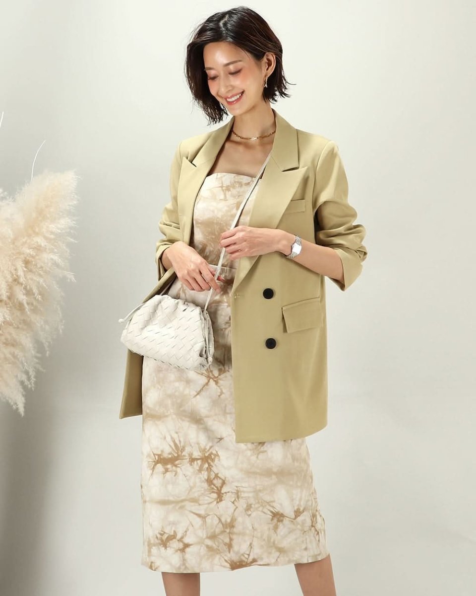 絞り染めデザインベアトップスリットワンピース 2色展開 - select store mirror me絞り染めデザインベアトップスリットワンピース 2色展開163820530mirror meselect store mirror me163820530ベージュ S