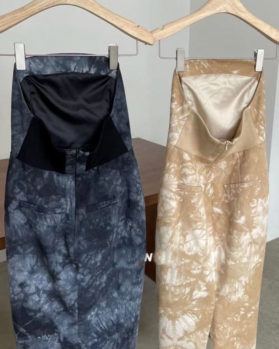 絞り染めデザインベアトップスリットワンピース 2色展開 - select store mirror me絞り染めデザインベアトップスリットワンピース 2色展開163820530mirror meselect store mirror me163820530ベージュ S