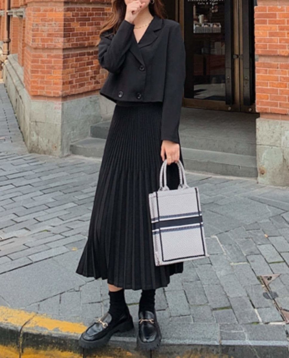 【動画あり】ショート丈ジャケット&ミックスプリーツスカートセットアップ 2色展開 - select store mirror me【動画あり】ショート丈ジャケット&ミックスプリーツスカートセットアップ 2色展開164652981mirror meselect store mirror me164652981ベージュ S