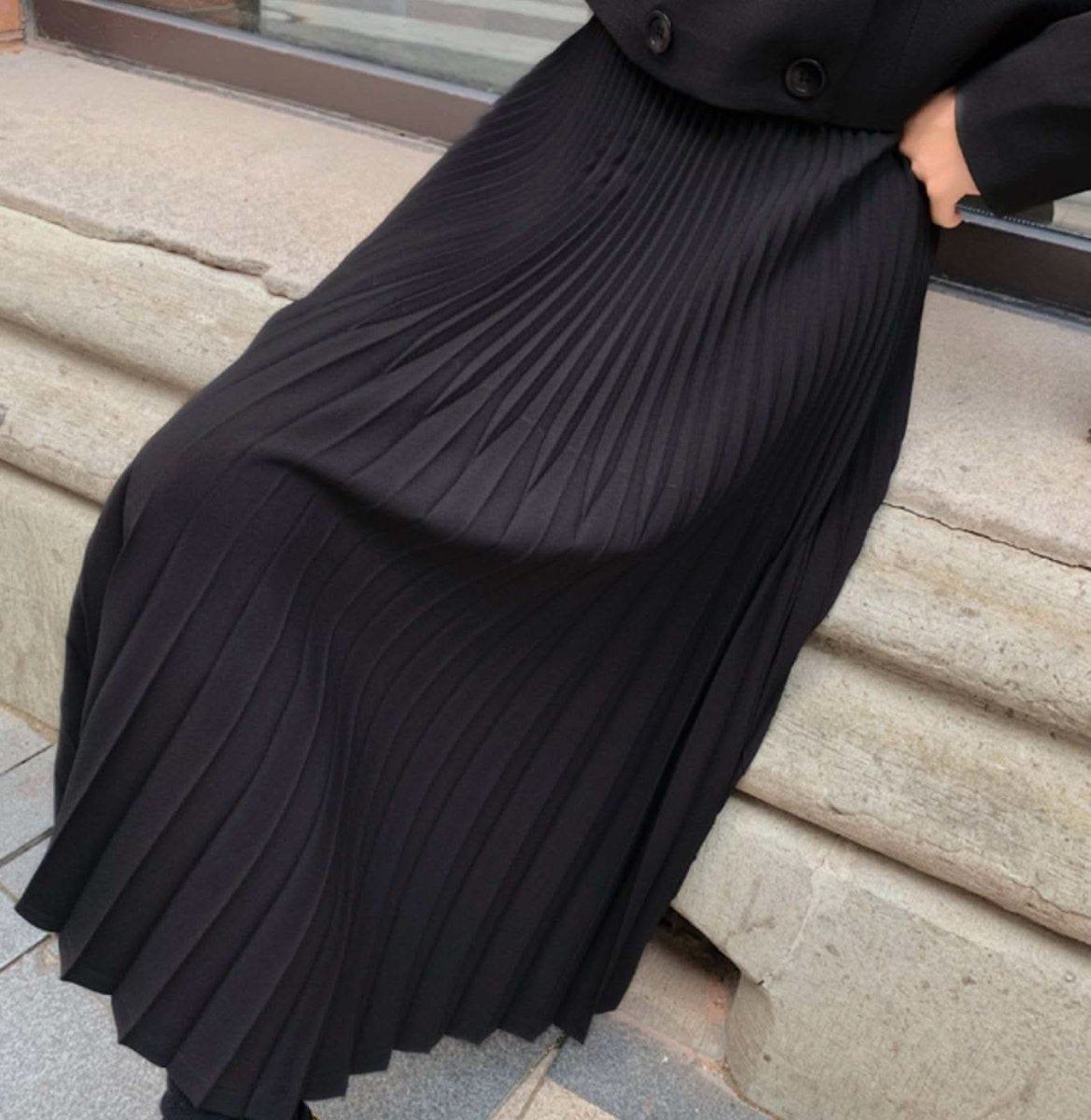 【動画あり】ショート丈ジャケット&ミックスプリーツスカートセットアップ 2色展開 - select store mirror me【動画あり】ショート丈ジャケット&ミックスプリーツスカートセットアップ 2色展開164652981mirror meselect store mirror me164652981ベージュ S