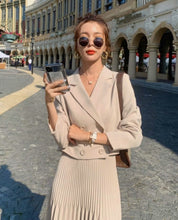 【動画あり】ショート丈ジャケット&ミックスプリーツスカートセットアップ 2色展開 - select store mirror me【動画あり】ショート丈ジャケット&ミックスプリーツスカートセットアップ 2色展開164652981mirror meselect store mirror me164652981ベージュ S