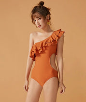 ワンショルダーフリルカットモノキニビキニ 2色展開 - select store mirror meワンショルダーフリルカットモノキニビキニ 2色展開177082875mirror meselect store mirror me177082875オレンジS