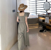 フリルショルダーウエストリボンロンパース 2色展開 - select store mirror meフリルショルダーウエストリボンロンパース 2色展開178205442mirror meselect store mirror me178205442カーキS