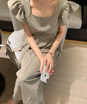 フリルショルダーウエストリボンロンパース 2色展開 - select store mirror meフリルショルダーウエストリボンロンパース 2色展開178205442mirror meselect store mirror me178205442カーキS