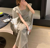 フリルショルダーウエストリボンロンパース 2色展開 - select store mirror meフリルショルダーウエストリボンロンパース 2色展開178205442mirror meselect store mirror me178205442カーキS