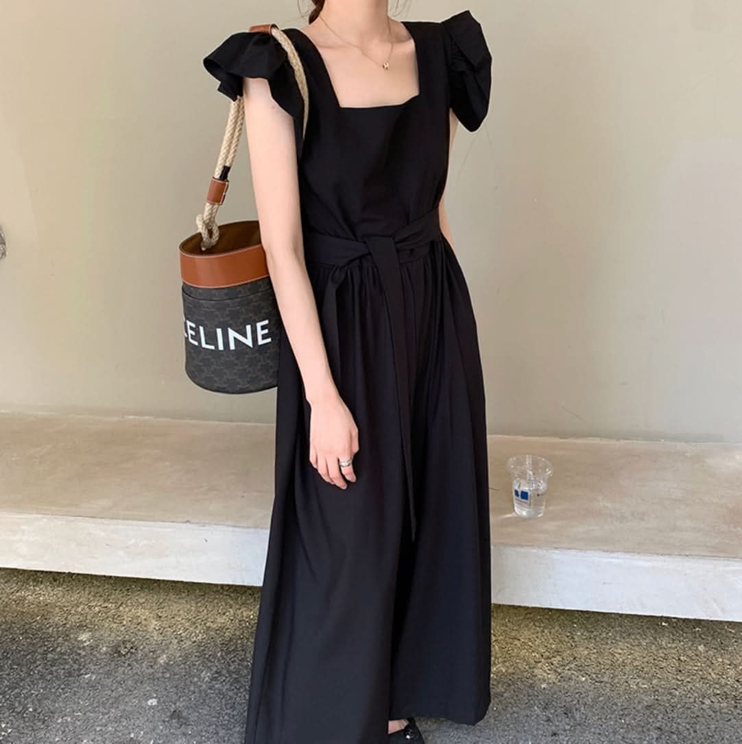 フリルショルダーウエストリボンロンパース 2色展開 - select store mirror meフリルショルダーウエストリボンロンパース 2色展開178205442mirror meselect store mirror me178205442カーキS