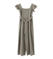 フリルショルダーウエストリボンロンパース 2色展開 - select store mirror meフリルショルダーウエストリボンロンパース 2色展開178205442mirror meselect store mirror me178205442カーキS