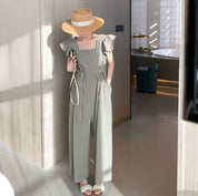 フリルショルダーウエストリボンロンパース 2色展開 - select store mirror meフリルショルダーウエストリボンロンパース 2色展開178205442mirror meselect store mirror me178205442カーキS