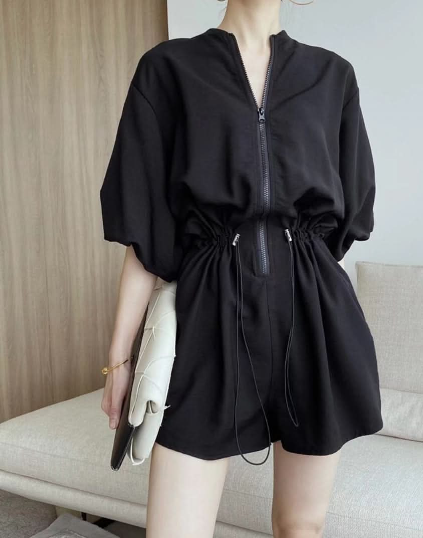 ラフスタイルジップ付きロンパース 2色展開 - select store mirror meラフスタイルジップ付きロンパース 2色展開179949352mirror meselect store mirror me179949352ベージュS